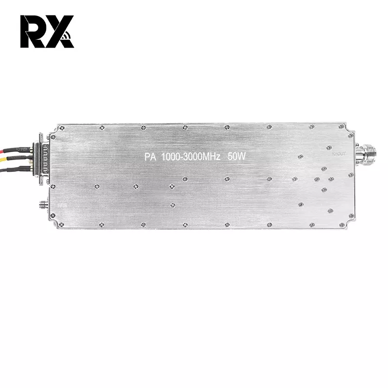 Без дигитален извор 1000-3000MHz засилувач Модул за заглавување на моќност 50W